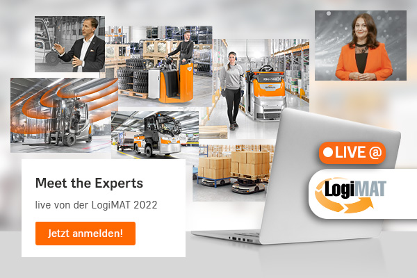 Meet the Experts live von der LogiMAT 2022